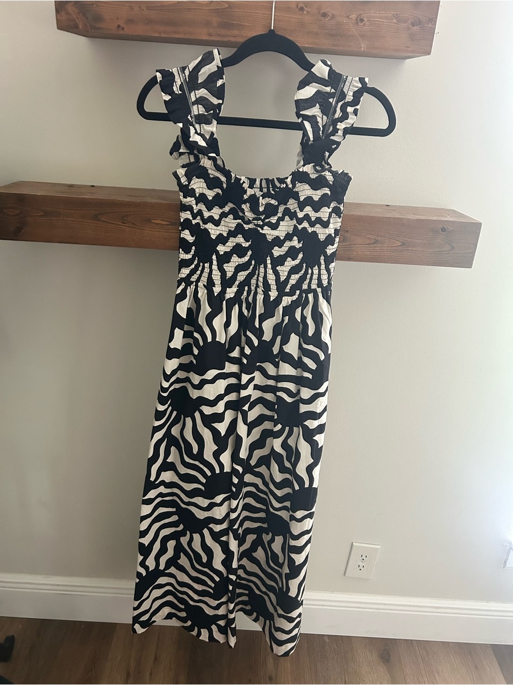 Loft Smocked dress-XS